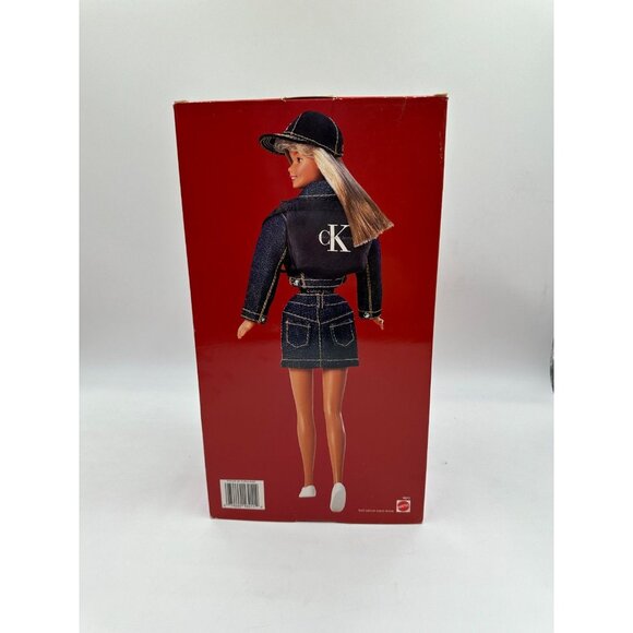 1996 Limited Edition Calvin Klein Jeans Bloomingdale's Barbie NIB NRFB #16211 - Picture 5 of 7